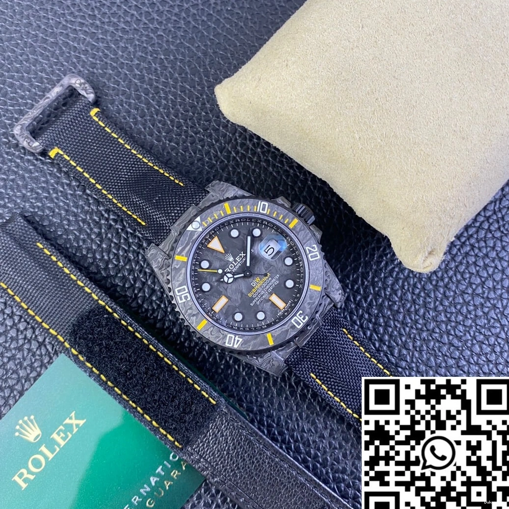 Black Bezel Fiber Carbon DIW Submariner Rolex VS Factory 0423